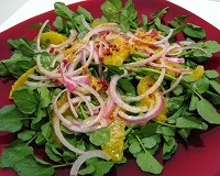 Salade de cresson aux agrumes